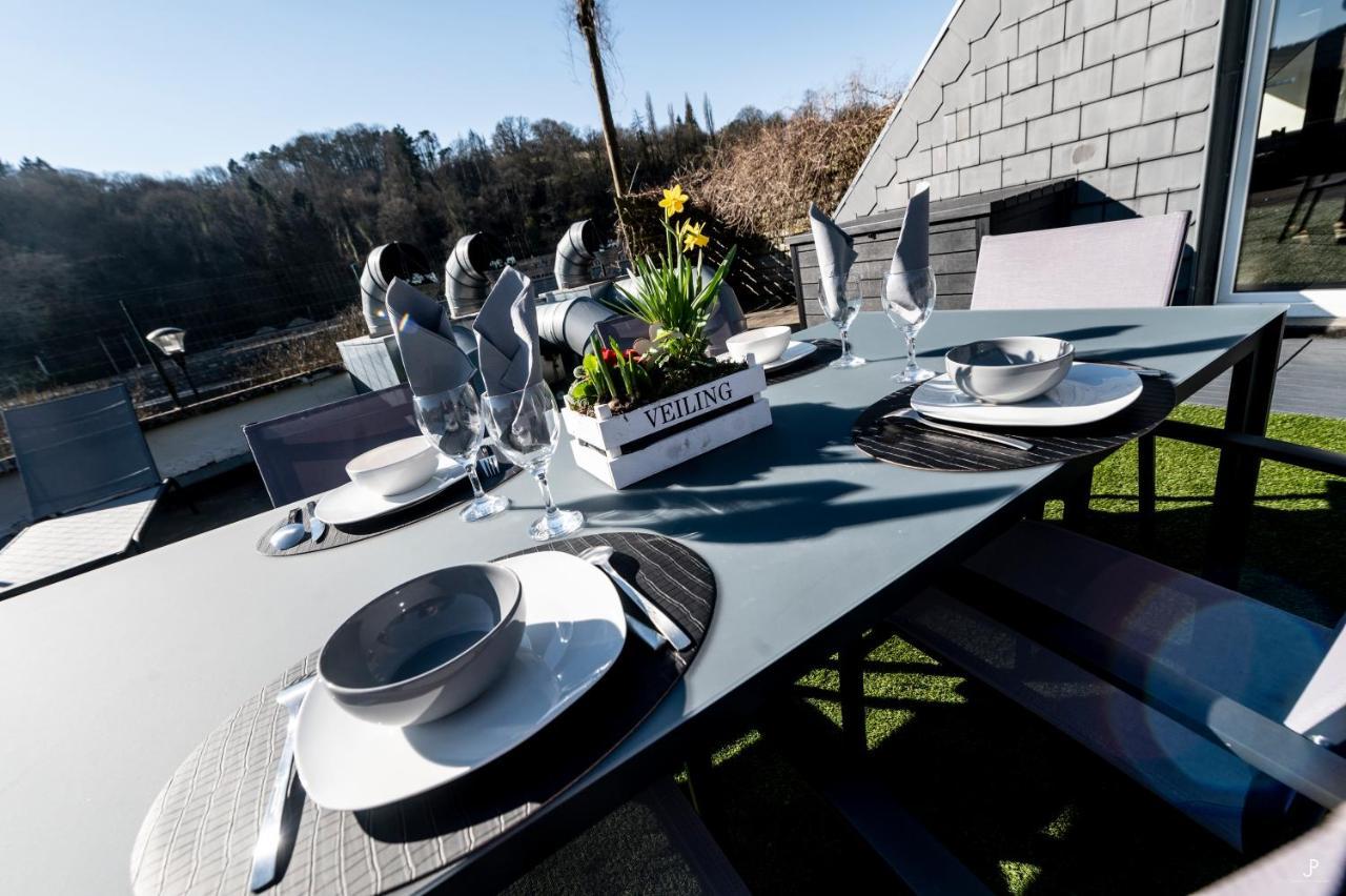 Les 3 Chapeaux Dinant 6P Les Canotiers 4P Avec Terrasse Le Melon 2P Sans Terrasse Екстериор снимка